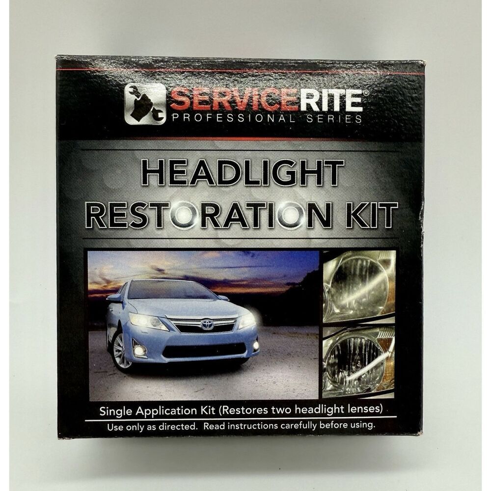 OEM Toyota Headlight Restoration‎ Kit For Plastic Lens Lights